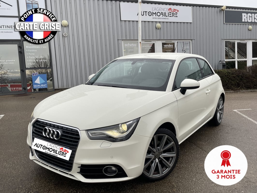 Audi A1 I 3 Portes 1.4 TFSI 16V S-Tronic7 AMBITION LUXE 122cv GARANTIE 3 MOIS — 1