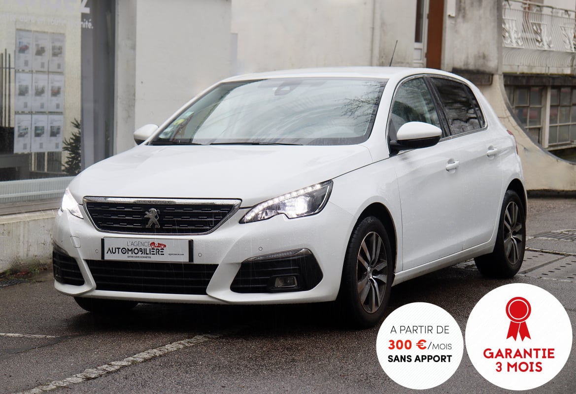 Peugeot 308 II 1.5 BlueHDI 130 Allure Business BVM6 (Keyless Go,Caméra360°,CarPlay) — 1