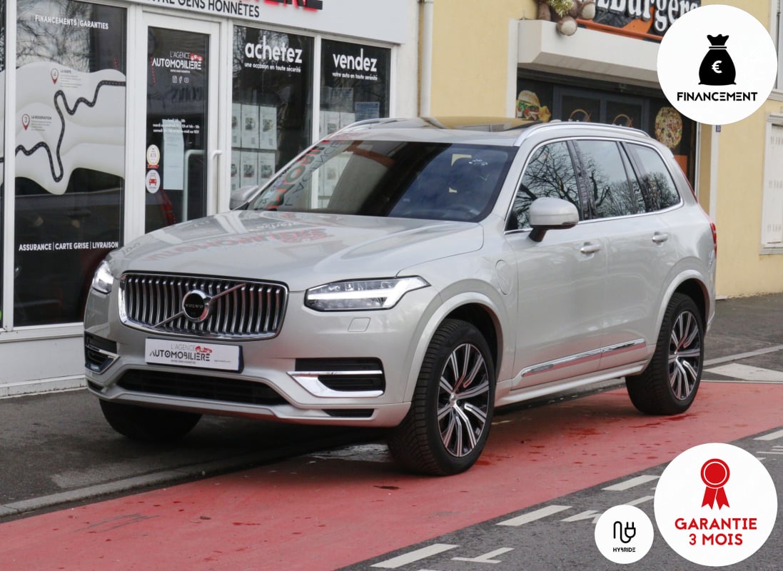 Volvo XC90 Ph.II T8 390 Hybrid Inscription Luxe AWD Geartronic8 (7 Places, Toit ouvrant, H&K) — 1