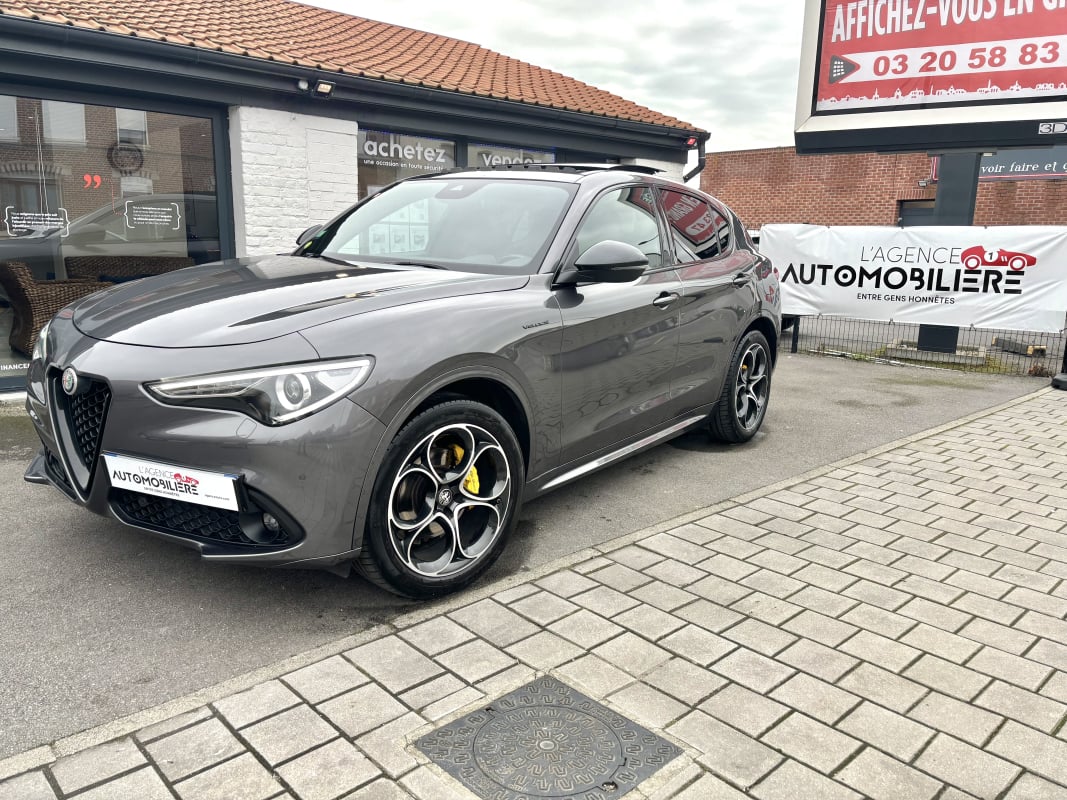 Alfa Romeo STELVIO (2) 2.2 DIESEL 210 Q4 VELOCE AT8 TOIT PANORAMIQUE OUVRANT — 1