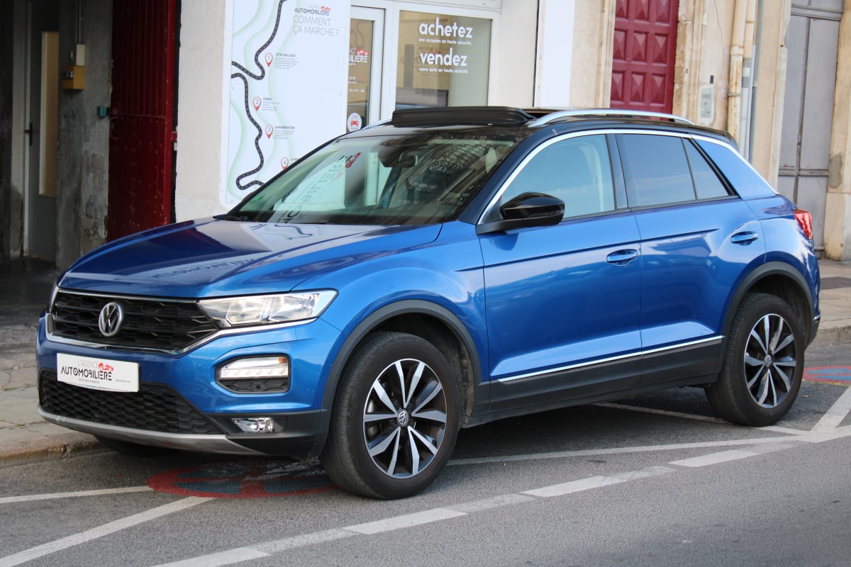 Volkswagen T-roc 1.0 TSI 115 LOUNGE ( 1ère main, Entretien VOLKSWAGEN, Toit ouvrant panoramique ... ) — 1