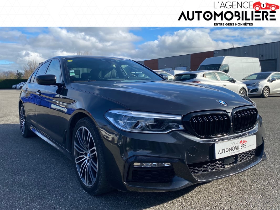 BMW Série 5 520d Xdrive 190 BVA8 M Sport Harman Kardon toit ouvrant — 1