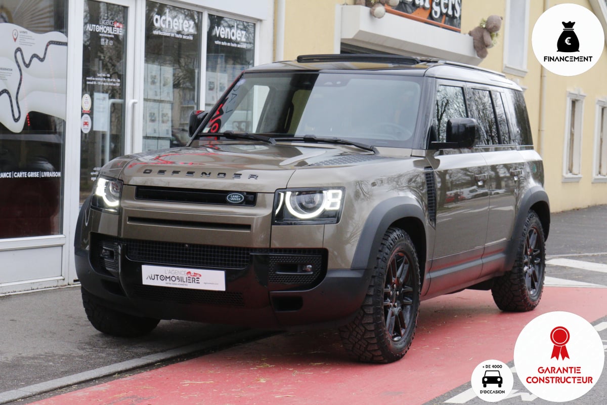 Land Rover Defender II 3.0 Ti P400 First Edition BVA8 (Sièges chauffants/électriques/mémoire, Rétroviseur Clearsight...) — 1