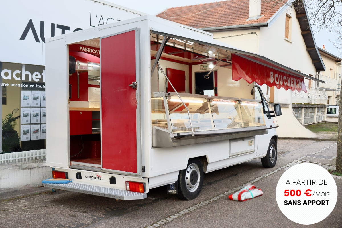 Citroen Jumper Camion Boucherie 2.5 D 86 BVM5 (Réfrigérateur, Vitrine, Evier) — 1