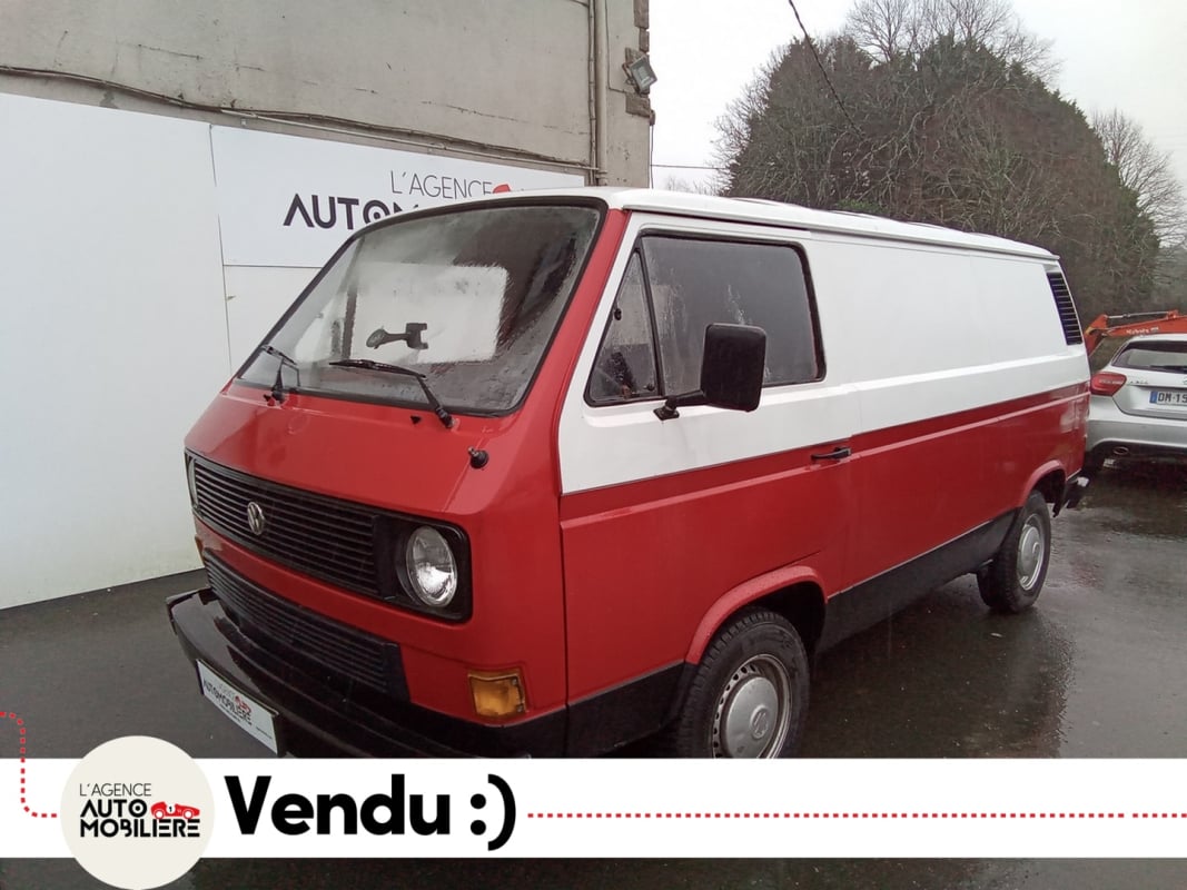 Volkswagen Transporter T3 (F24) 1.6 D FOURGON 50 CV CARTE GRISE COLLECTION — 1