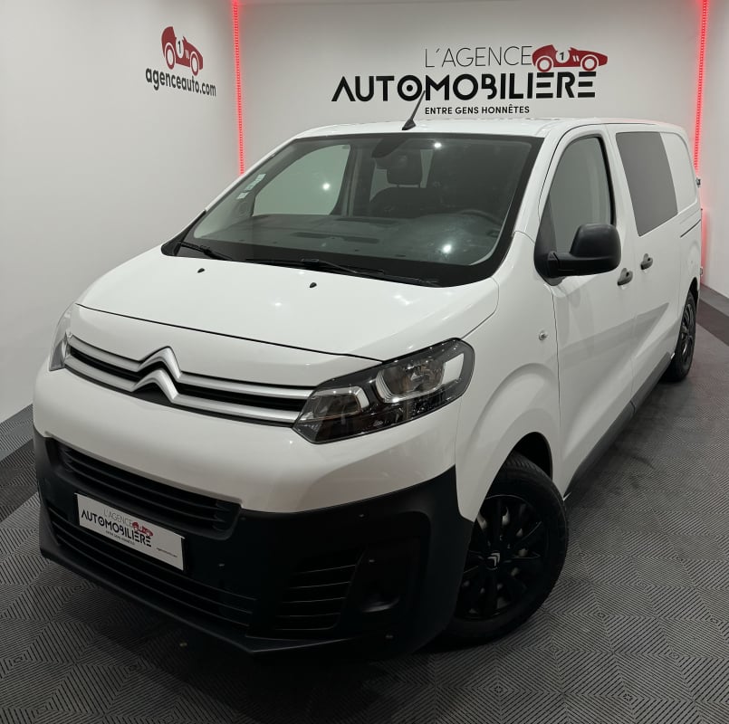 Citroen Jumpy JUMPY M CABINE APPROFONDIE 5 PLACES 2.0 HDI 150CV BVM6 2 PORTES LAT/GPS/RADAR RECUL/BLUETOOTH — 1