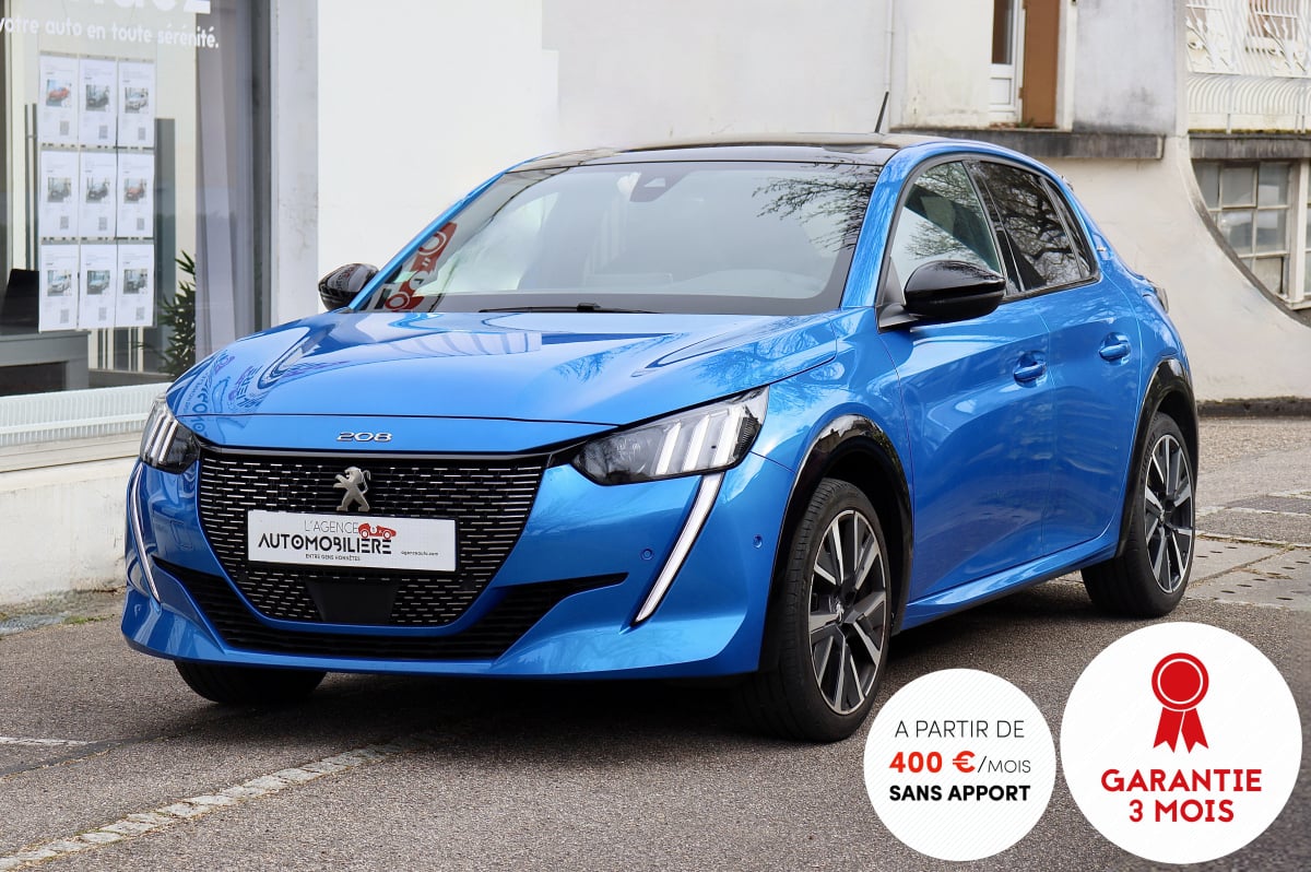 Peugeot 208 1.2 i 130 GT Line EAT8 (CarPlay,Toit Pano, Camera360) — 1