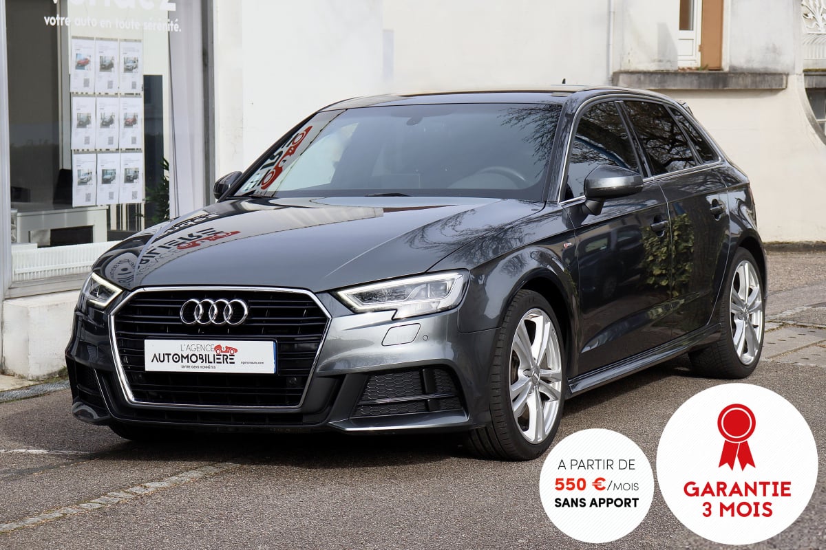 Audi A3 Sportback Facelift 40 TDI Quattro 184 S Line Plus S Tronic7 (CarPlay,Camera,Attelage) — 1