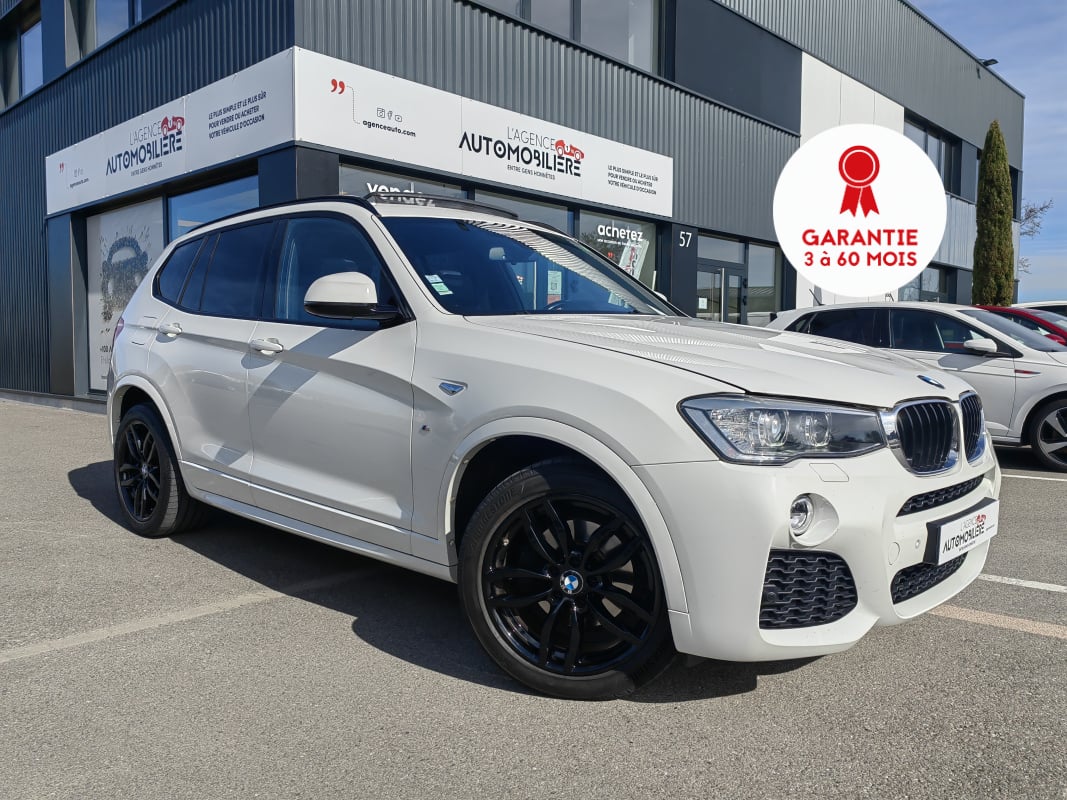 BMW X3 2.0 D 190 M SPORT XDRIVE TOIT PANO CAMERA ATTELAGE — 1