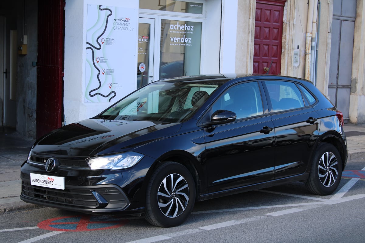 Volkswagen Polo 1.0 TSI 95 LIFE DSG BVA (CARPLAY, RADAR DE RECUL, ENTRETIEN COMPLET VOLKSWAGEN ...) — 1