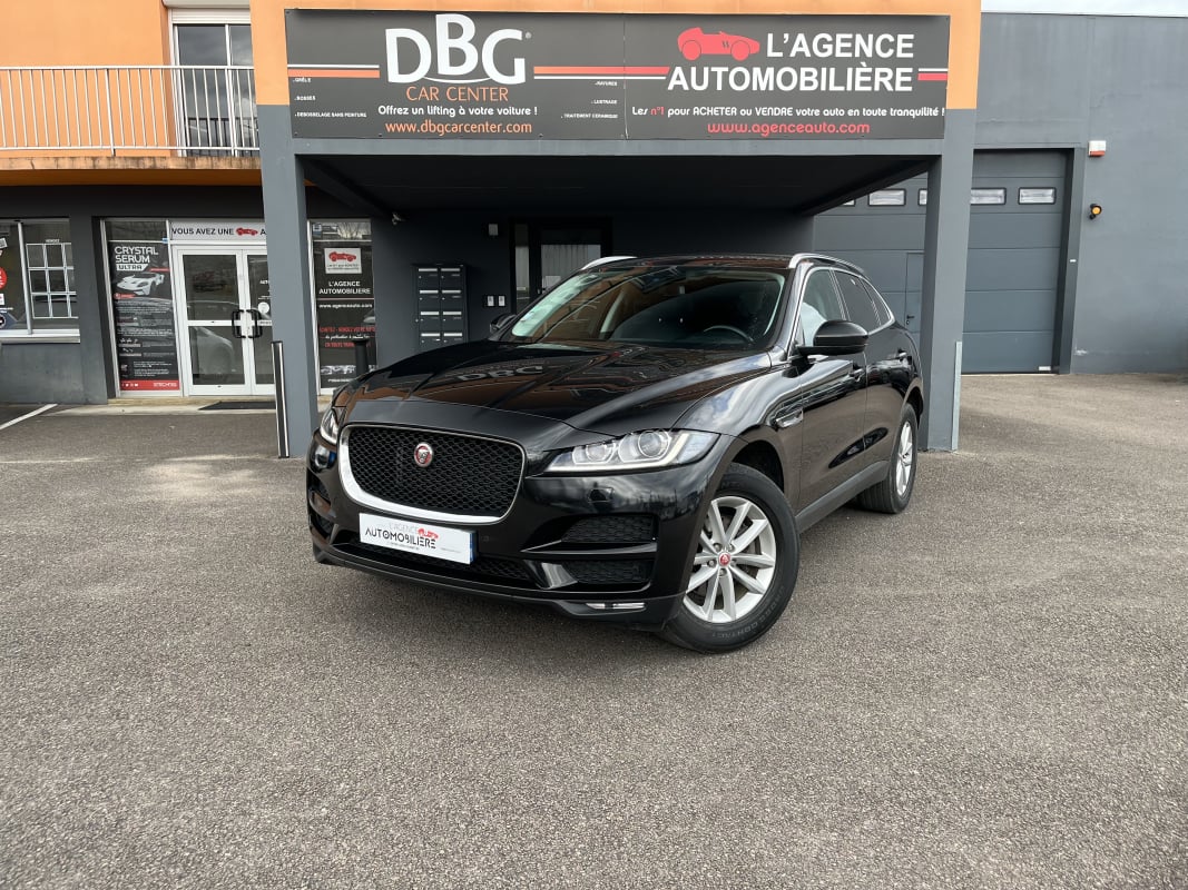 Jaguar F-Pace 2.0D 180cv 4X4 Prestige - Sièges chauffants-électriques/Caméra/Radar AV-AR/Régulateur — 1