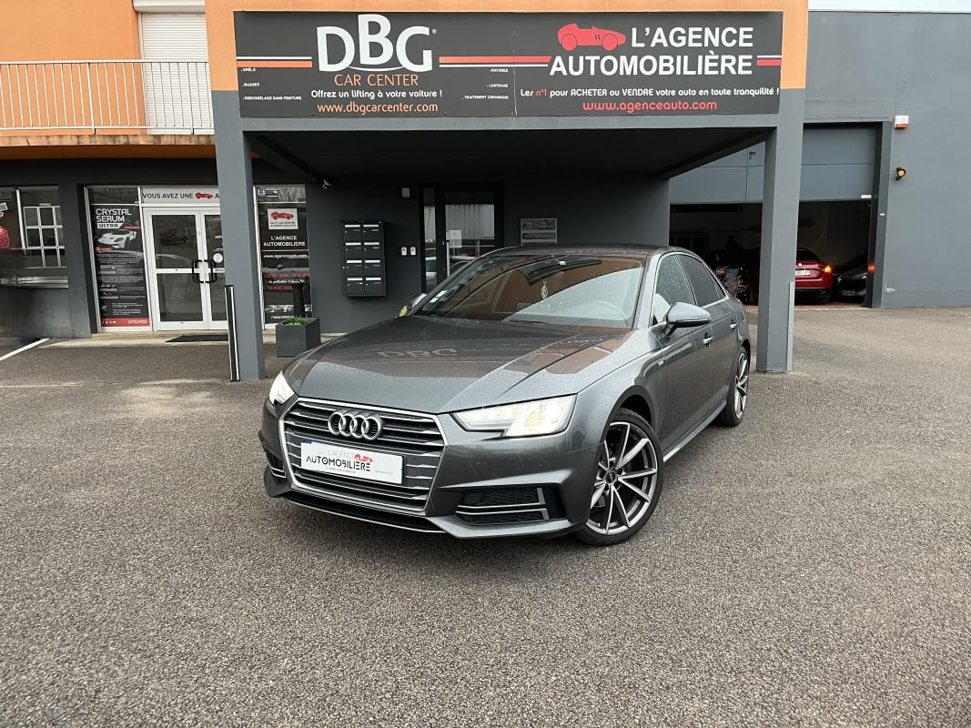 Audi A4 2.0 TDi 150cv S-Line - Française/Apple CarPlay/Caméra/Keyless Go — 1