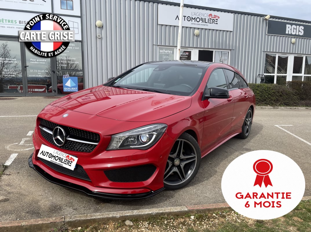 Mercedes-Benz Classe CLA (117) Shooting Brake 250 2.0 i 16V Turbo 7G-DCT 211 cv finition FACINATION PACK AMG Boîte auto — 1