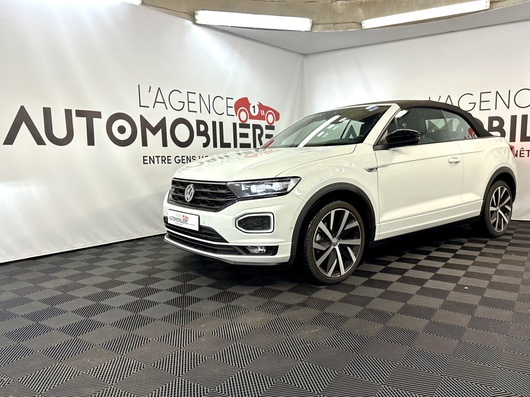 Volkswagen T-Roc Cabriolet 1.5 TSI 150 EVO R-LINE DSG7 (Entretien Volkswagen, Origine France) — 1