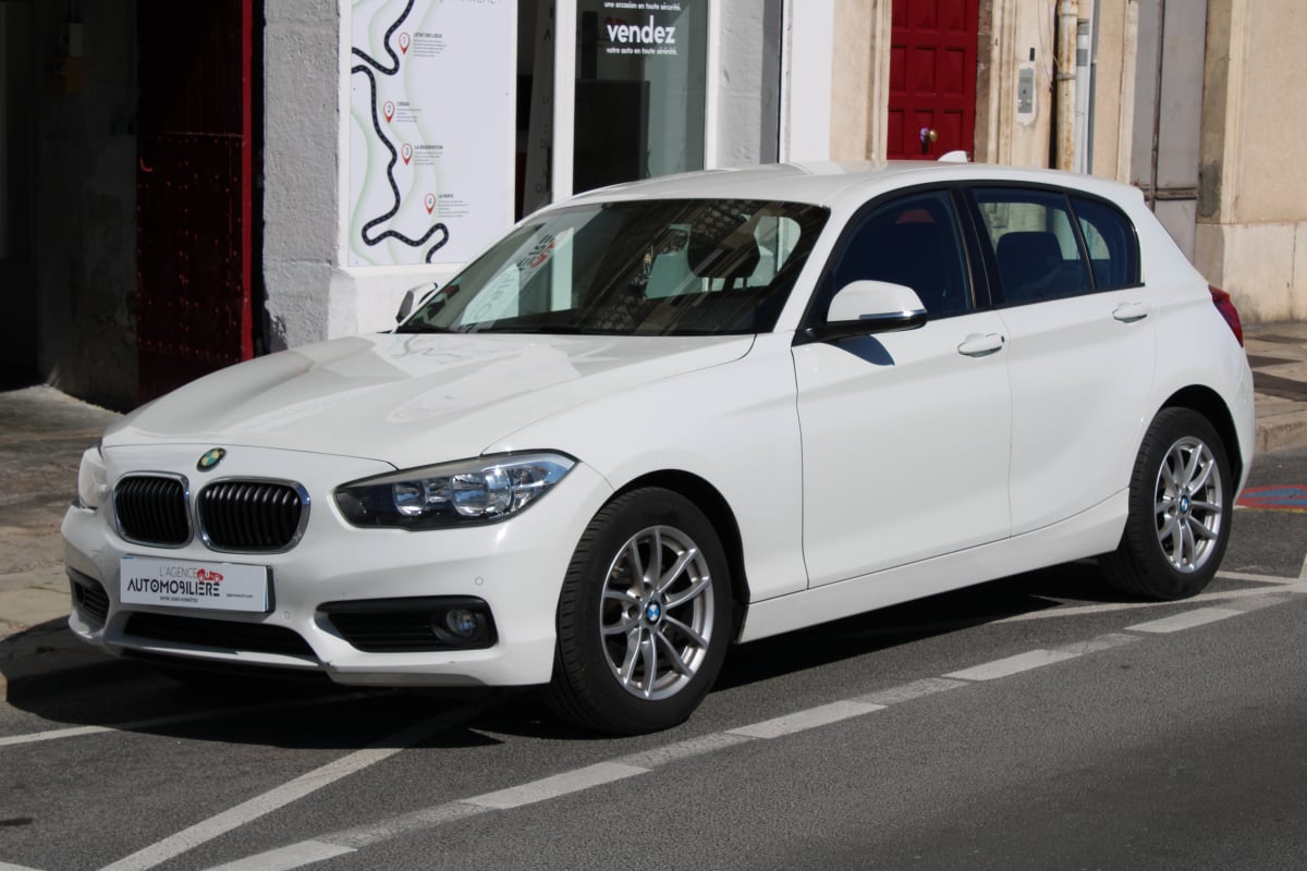 BMW Série 1 1.5 114d 95 ch Lounge (Radar de stationnement AV/ARR, Entretien à jour...) — 1