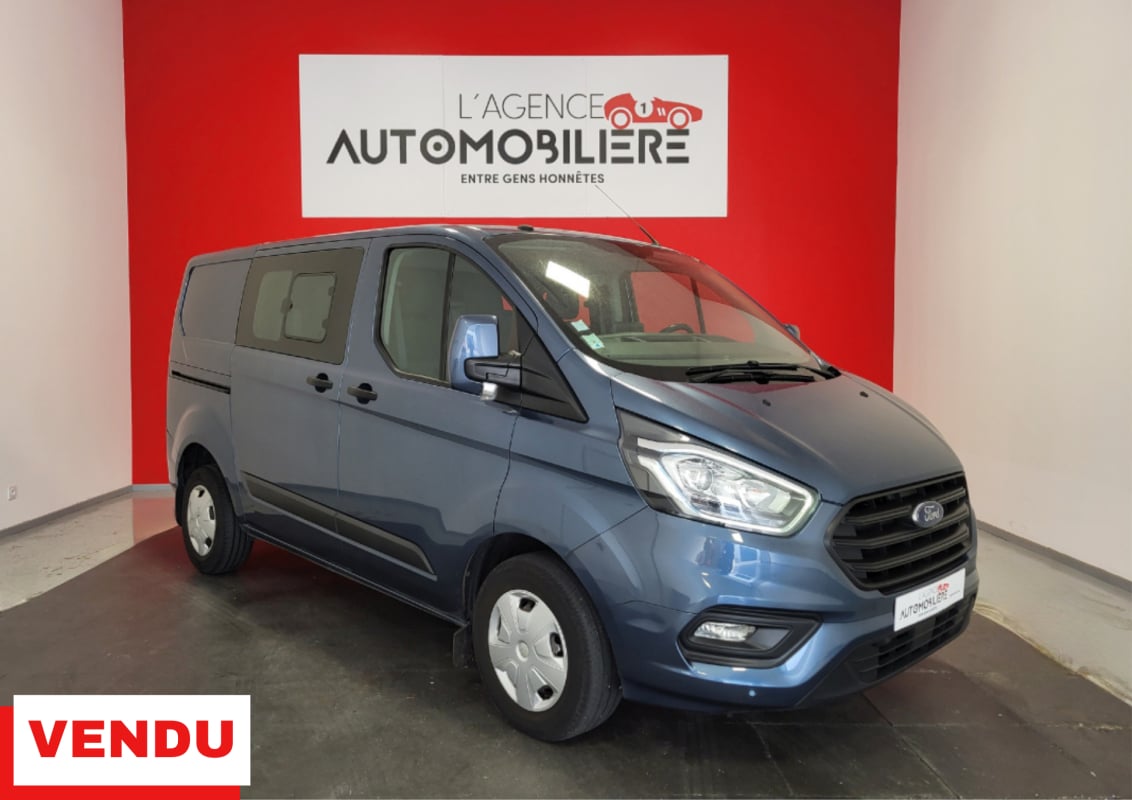 Ford Transit Custom Fg 2.0 TDCI 130 L1H1 6 PLACES + ATTELAGE — 1