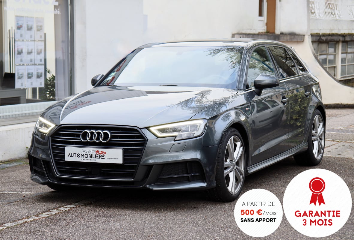 Audi A3 Sportback Facelift 35 TDI 150 S Line Plus BVM6 (Méplat, Drive Select, Entretien Audi) — 1