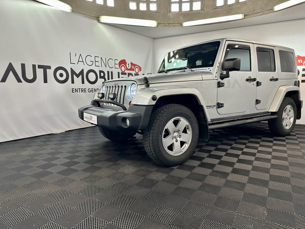 Jeep Wrangler III UNLIMITED 2.8 CRD 200 FAP SAHARA (Toit ouvrant) — 1