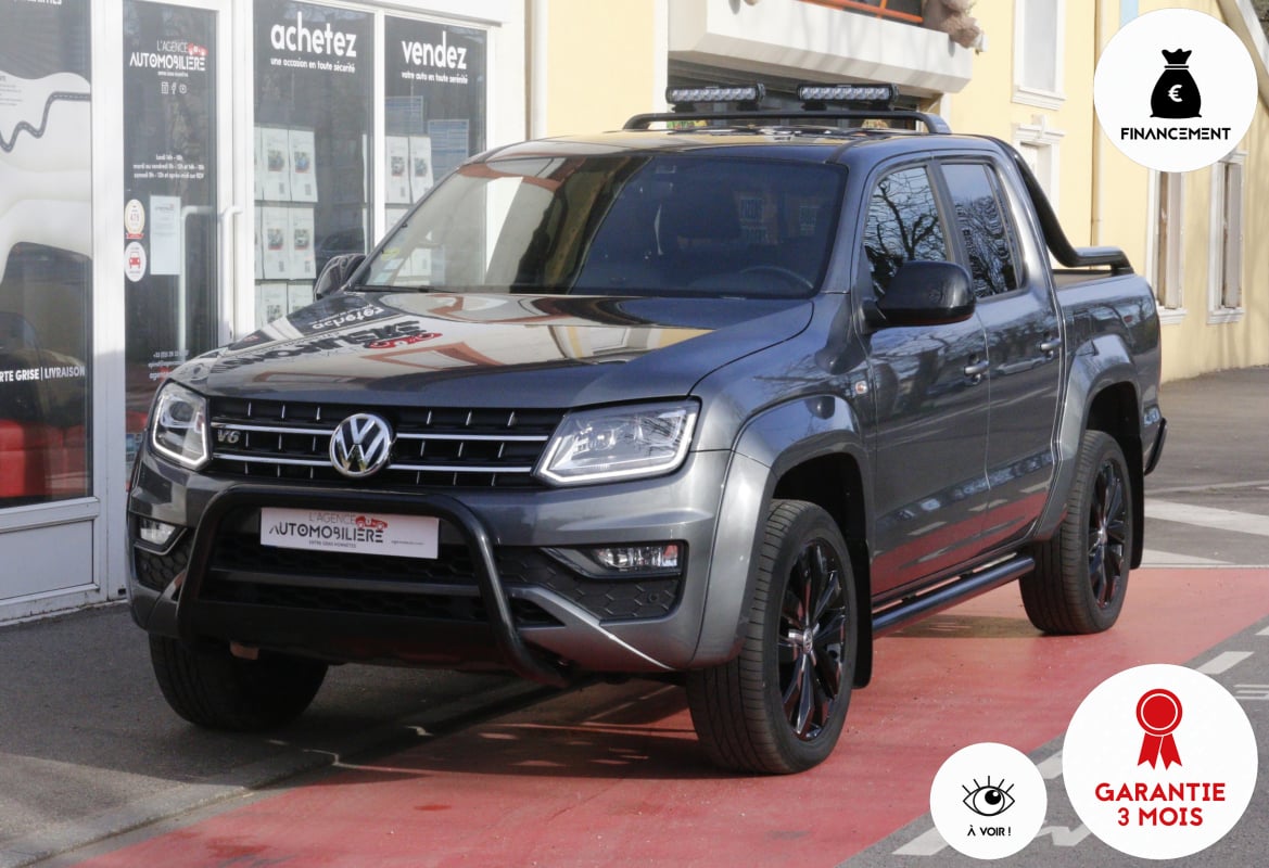 Volkswagen Amarok Ph.2 Double Cabine 3.0 TDi V6 258 BVA (Caméra de recul, Sièges chauffants, Apple CarPlay...) — 1