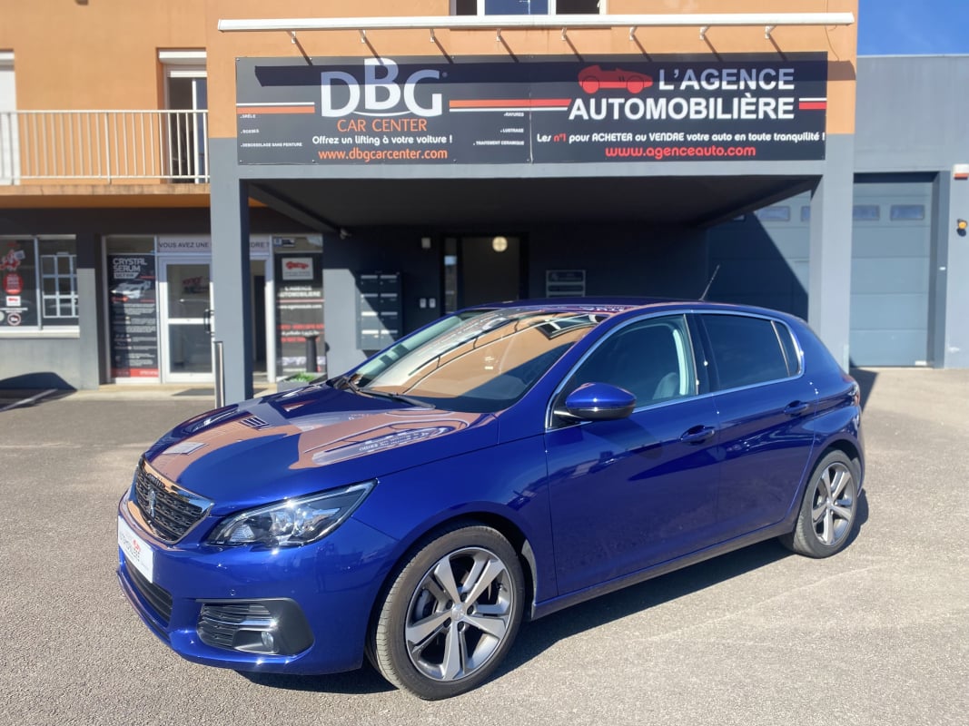 Peugeot 308 1.2 THP Puretech Allure EAT8 130 CV CarPlay/Caméra360 — 1