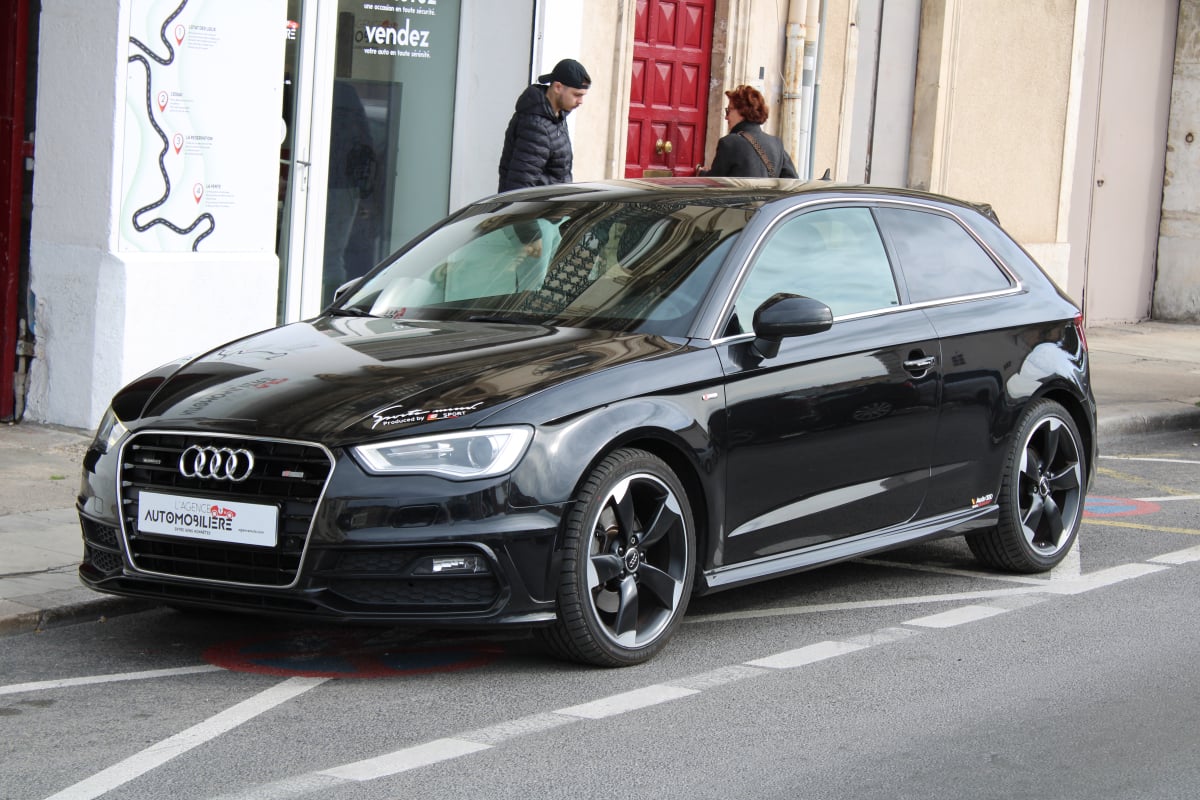 Audi A3 2.0 TDI 185 S-LINE QUATTRO S-TRONIC BVA (GPS, Radar de recul, Entretien complet,..) — 1
