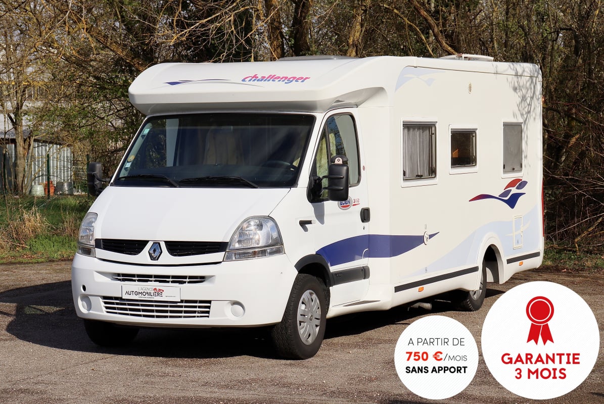Challenger Eden 312 2.5 DCI 150 BVM 6 (Panneau Solaire, Four, 2 Lits) — 1