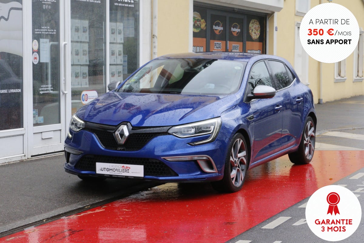 Renault Megane IV GT 1.6 dCi 165 4Control EDC6 (4Control, Affichage tête haute, Sièges chauffants...) — 1