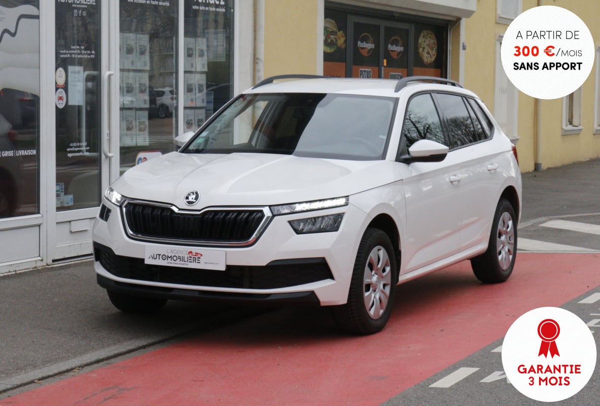 Skoda Kamiq 1.0 TSI Active 116 (Bluetooth, Lane assist, Régulateur de vitesse...) — 1