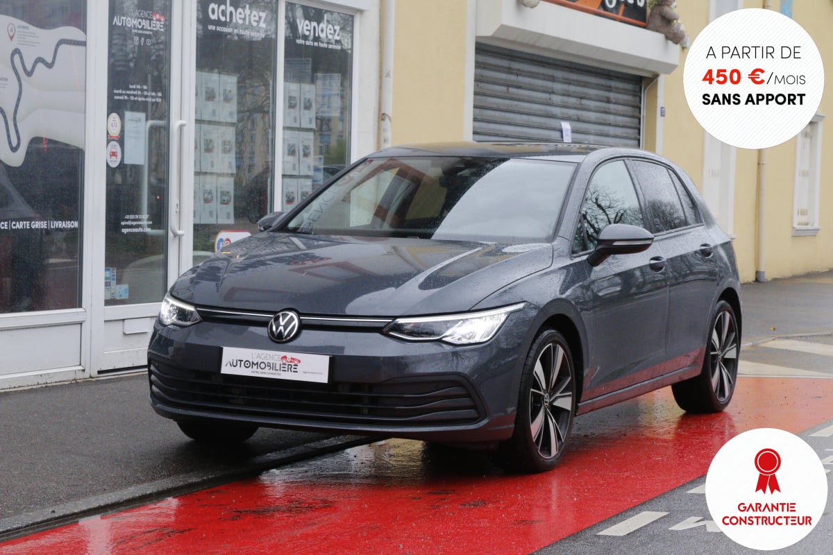 Volkswagen Golf VIII 1.5 TSI 130 Life BVM6 (Jantes 18", Sièges & Volant chauffants, Virtual & CarPlay) — 1