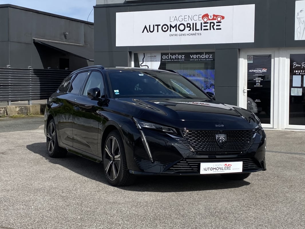 Peugeot 308 SW 1.2 FINITION GT 130 EAT8 - CAMERA 360° - VOLANT CHAUFFANT — 1