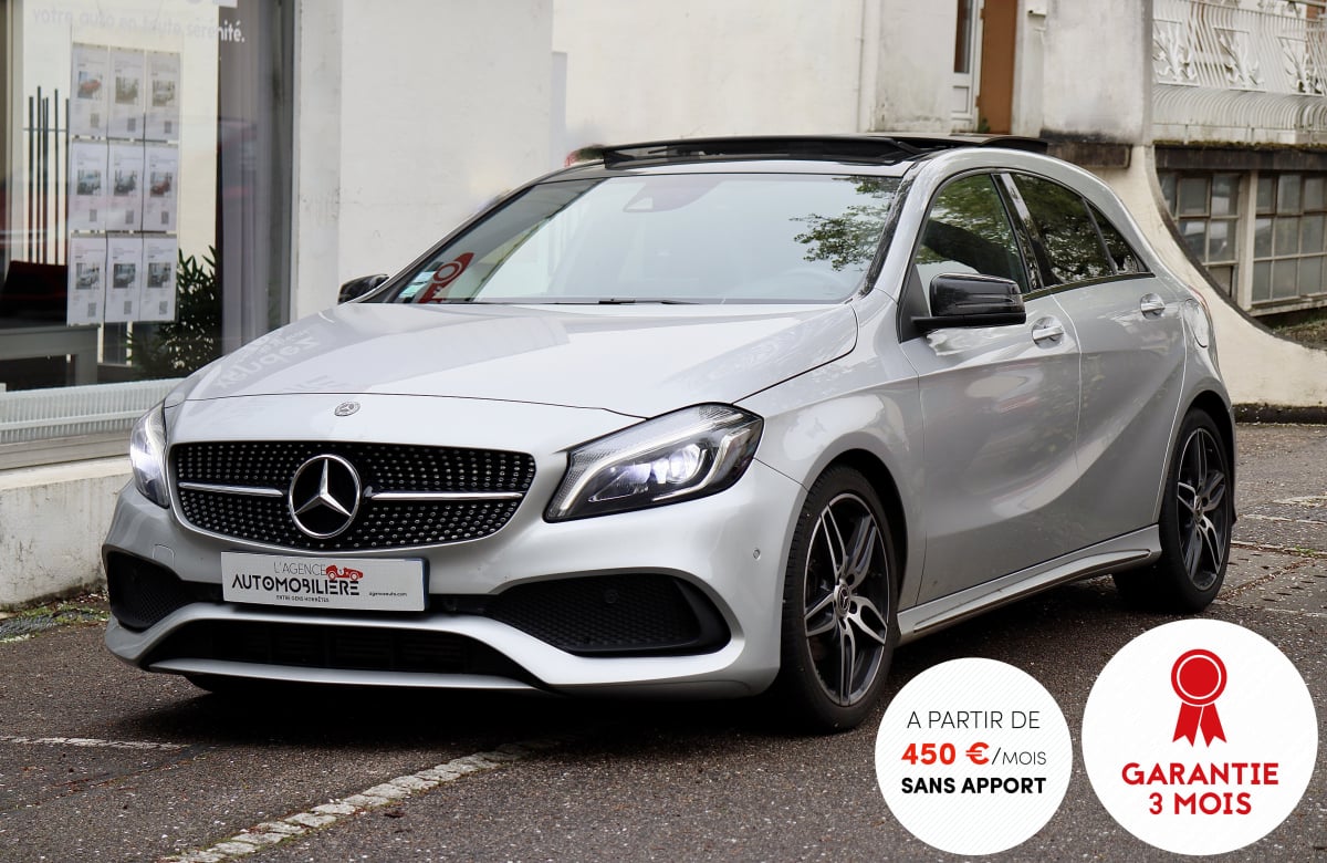 Mercedes-Benz Classe A Ph2 200d 136 Fascination Pack AMG 7G-DCT (Toit Ouvrant,Caméra,Angle Morts) — 1