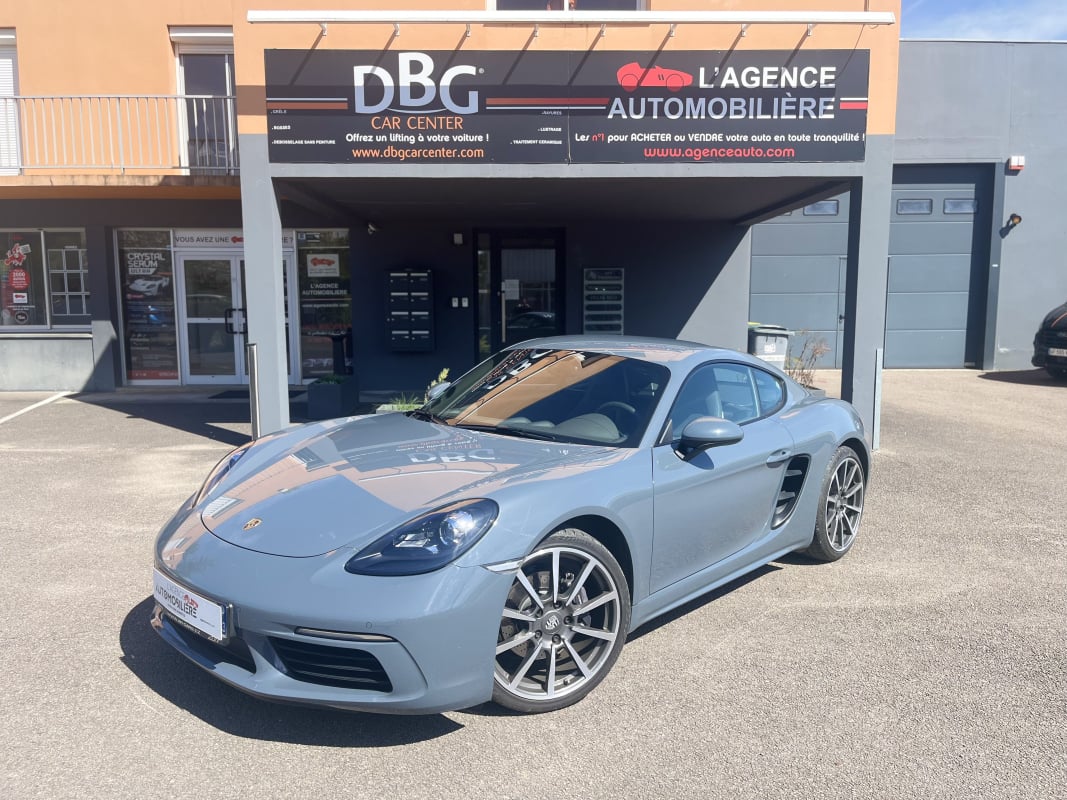 Porsche Cayman 718 2.0 Ti Coupé PDK7 300 cv Volant chauffant — 1