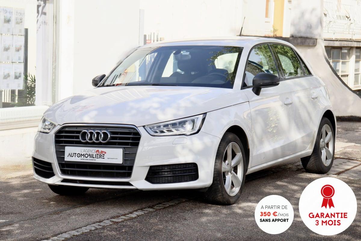 Audi A1 Sportback 1.0 TFSI ultra 95 Ambiente BVM5 (Feux LED, Radars, Sièges chauffants) — 1