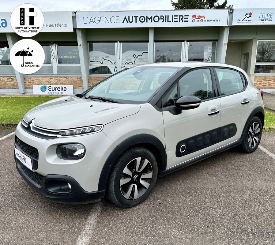 Citroen C3 1.2l 110 ch S&S EAT6 SHINE 5P/Distribution remplacée — 1
