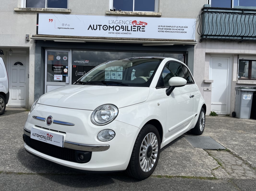 Fiat 500 1.2 69cv Lounge - Toit panoramique — 1