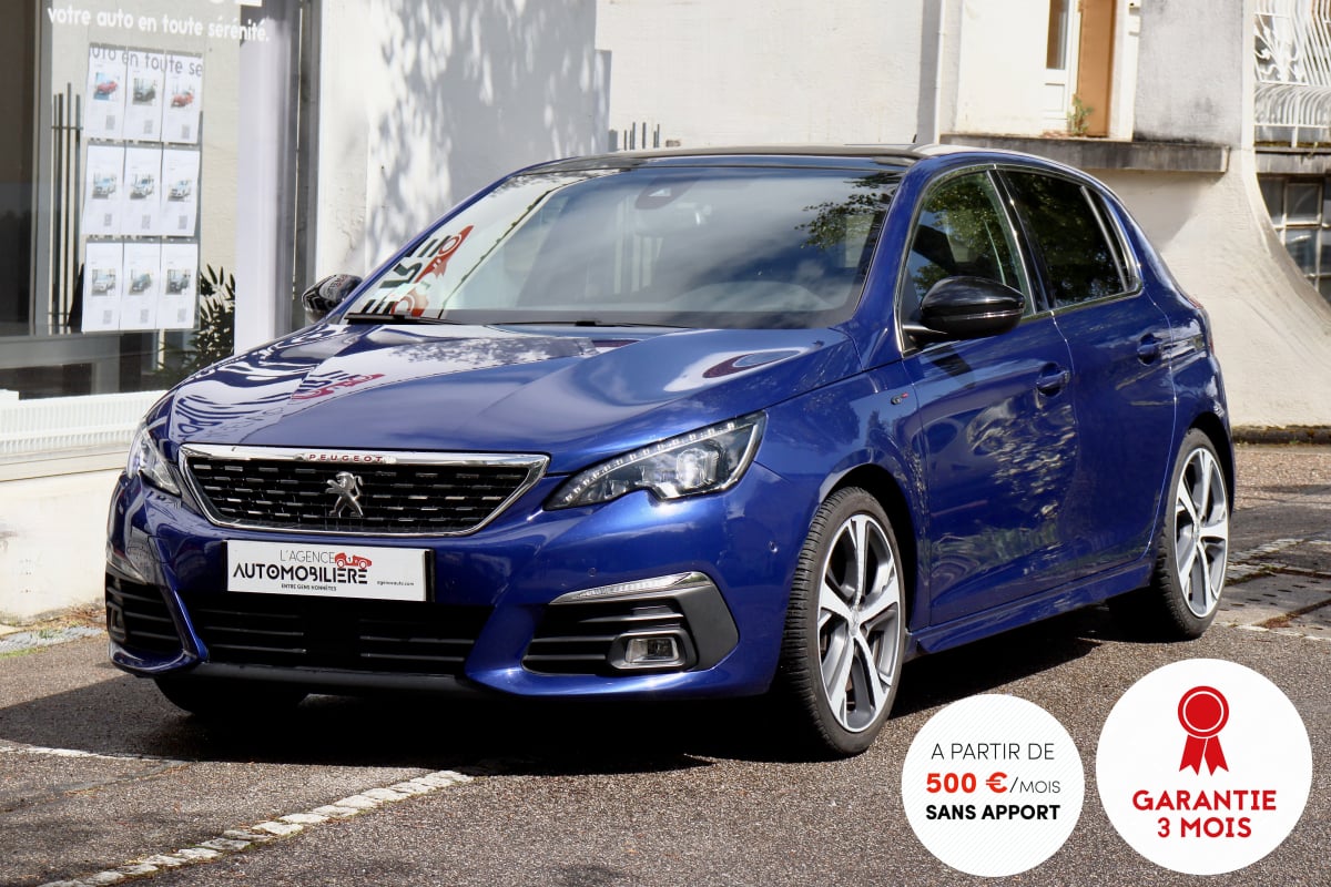 Peugeot 308 GT 2.0 BlueHDi 180 EAT8 (CarPlay,Caméra,Toit Pano) — 1