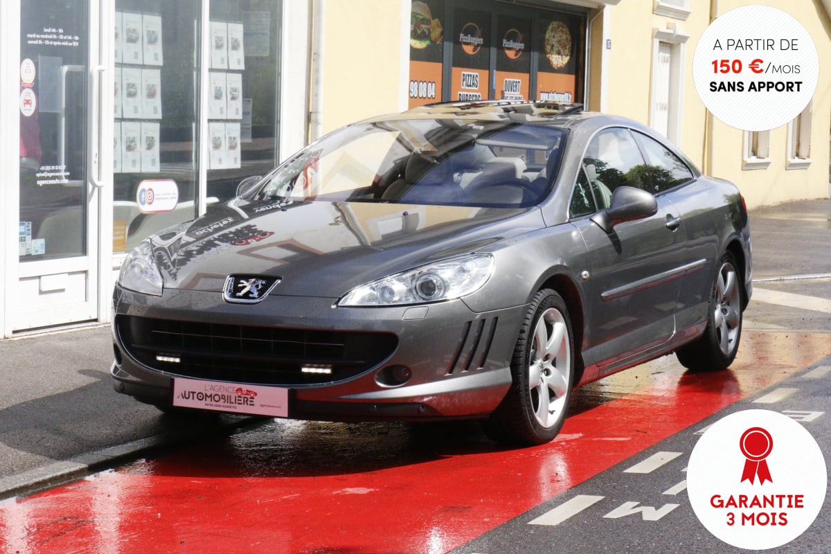 Peugeot 407 Coupé GT 3.0 HDi V6 241 BVA (Toit ouvrant, Sièges chauffants/électriques/mémoire...) — 1