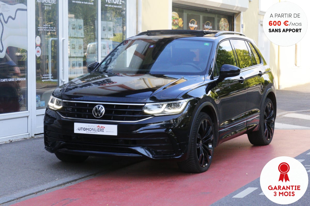 Volkswagen Tiguan Phase II 2.0 TDI 150 Black R-Line DSG7 (Toit ouvrant, Pack Hiver, Matrix & CarPlay) — 1