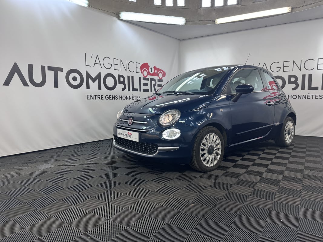 Fiat 500 500 0.9 85 ch TwinAir S/S Lounge (Toit panoramique) — 1