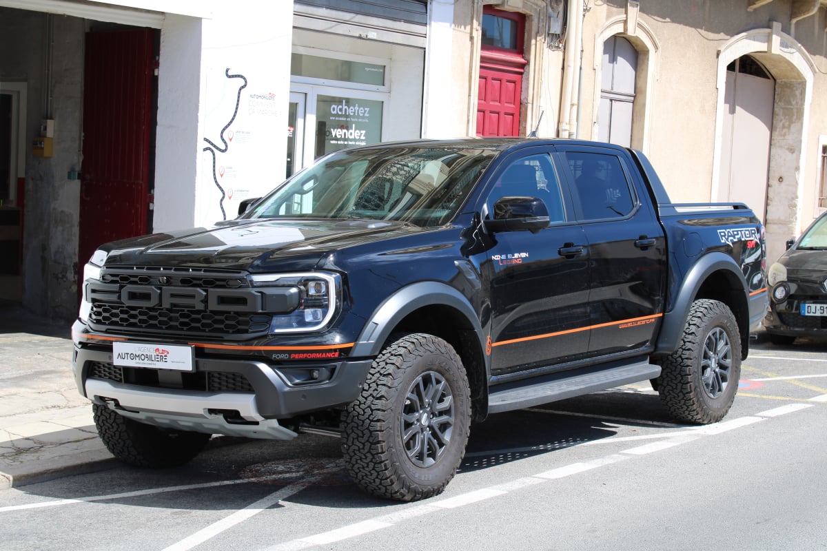 Ford Raptor DOUBLE CABINE 3.0 ECOBOOST V6 290 RAPTOR 4X4 BVA START-STOP (TVA RECUPERABLE, PAS DE MALUS) — 1