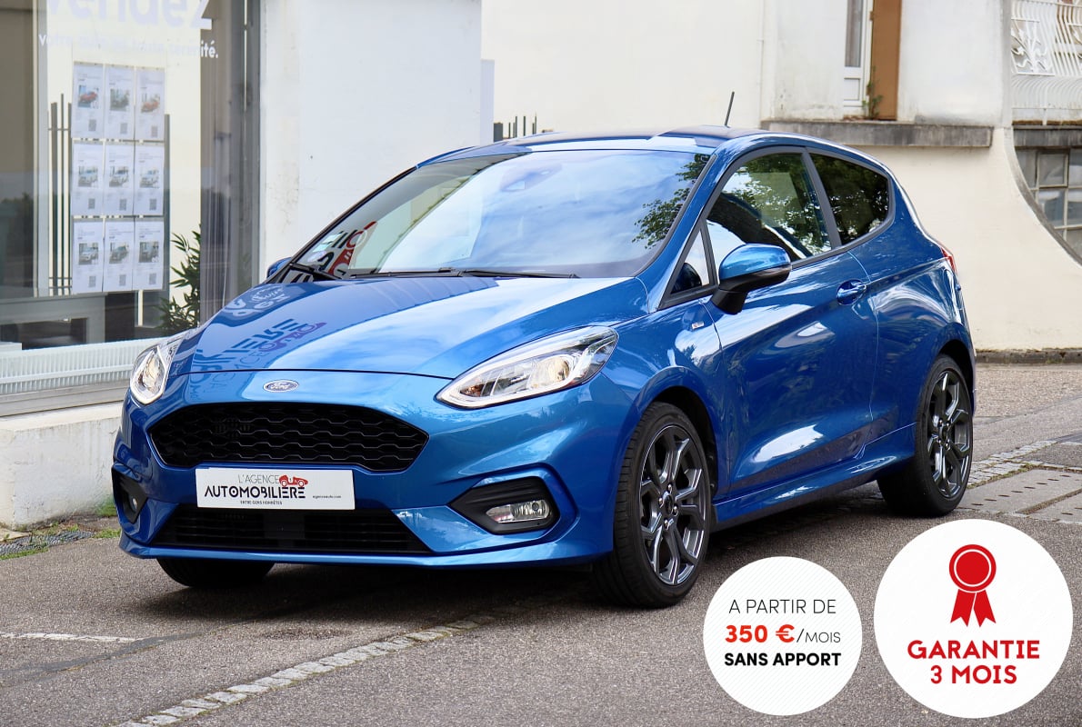 Ford Fiesta MK8 1.0 Ecoboost 100 ST Line BVM6 3P (CarPlay,Lane Assist,LED) — 1