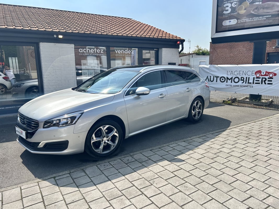 Peugeot 508 (2) SW 1.6 BLUEHDI S&S 1ère MAIN TOIT PANORAMIQUE — 1
