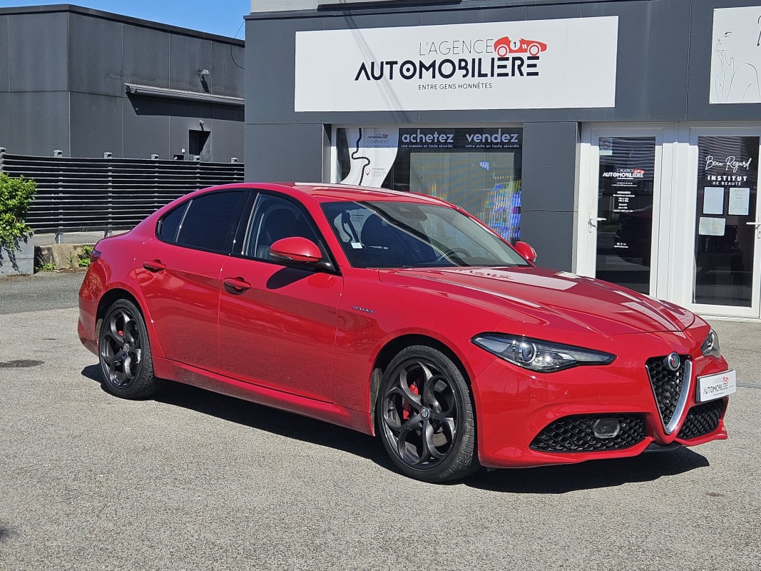 Alfa Romeo Giulia 2.0 280 CH AT8 Q4 VELOCE - Pack Performance - Camera — 1