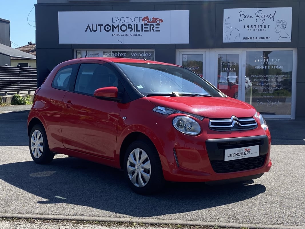Citroen C1 1.0 VTI 68 FEEL BVM5 - LIMITEUR REGULATEUR DE VITESSE - SUIVI ENTRETIEN — 1