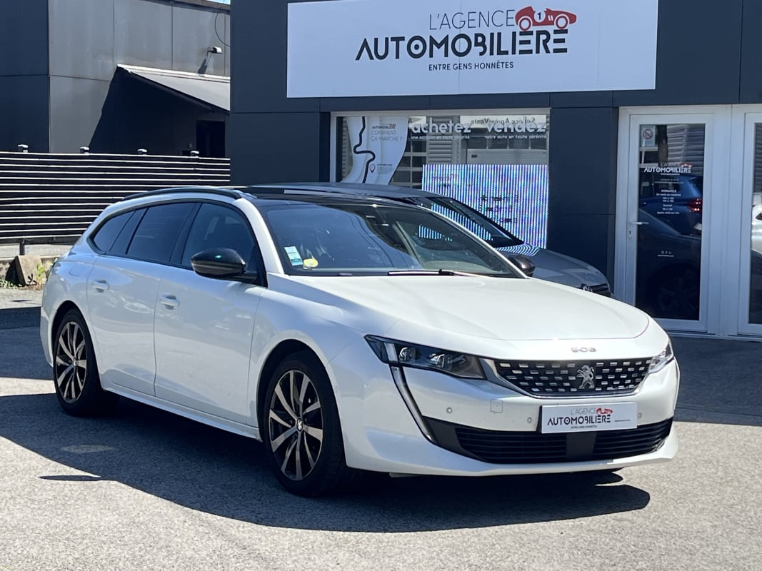 Peugeot 508 SW 2.0 Blue Hdi 163 ch GT LINE EAT8 - TOIT OUVRANT - HIFI FOCAL - — 1