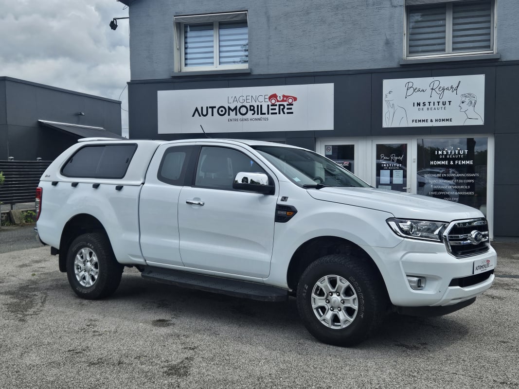 Ford Ranger Phase 3 2.0 170 ch XLT Super Cabine 4x4 BVA 10 TVA RECUPERABLE — 1