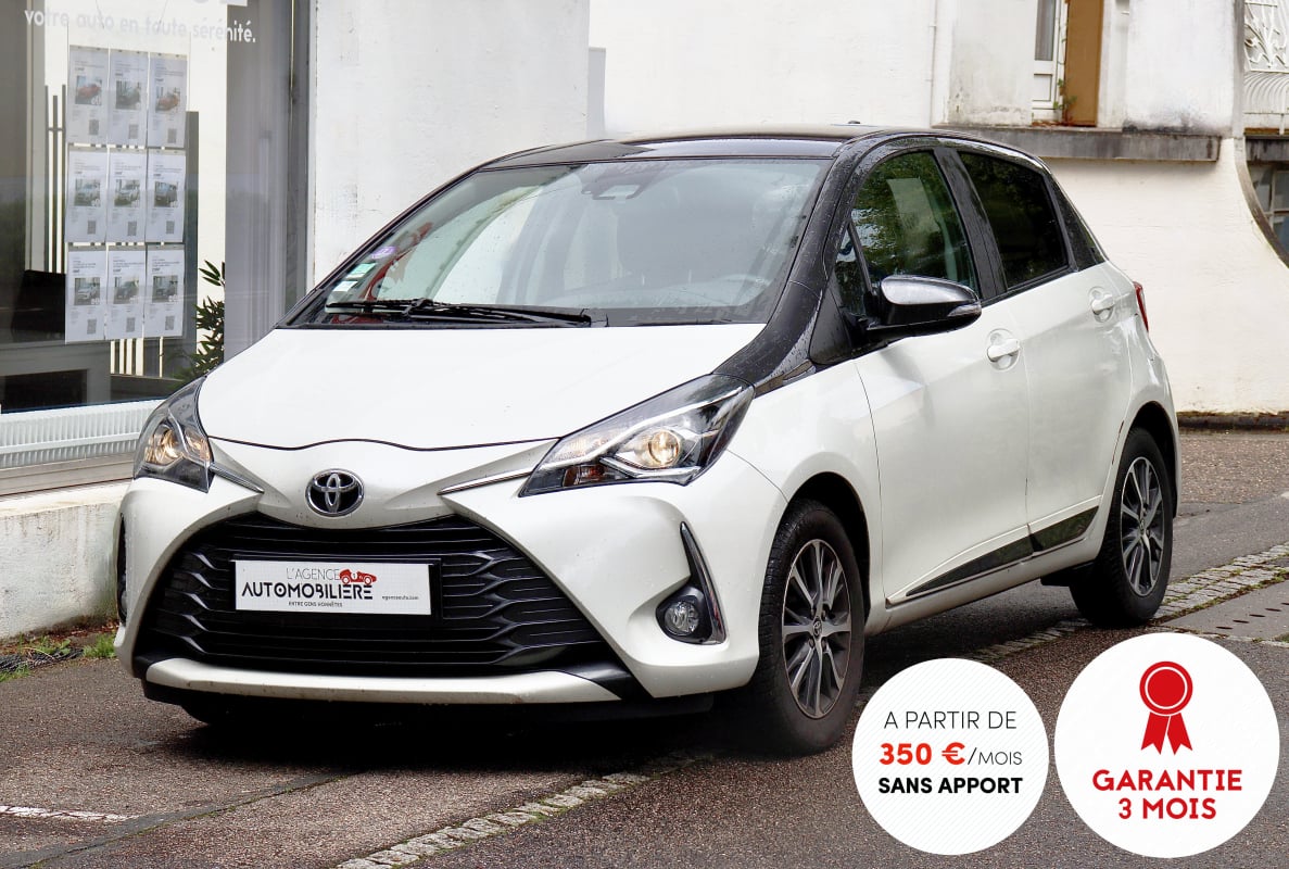 Toyota Yaris MY19 1.5 VVT-i 110 Design Y20 BVM6 5P (CarPlay,Caméra,Crit'Air 1) — 1