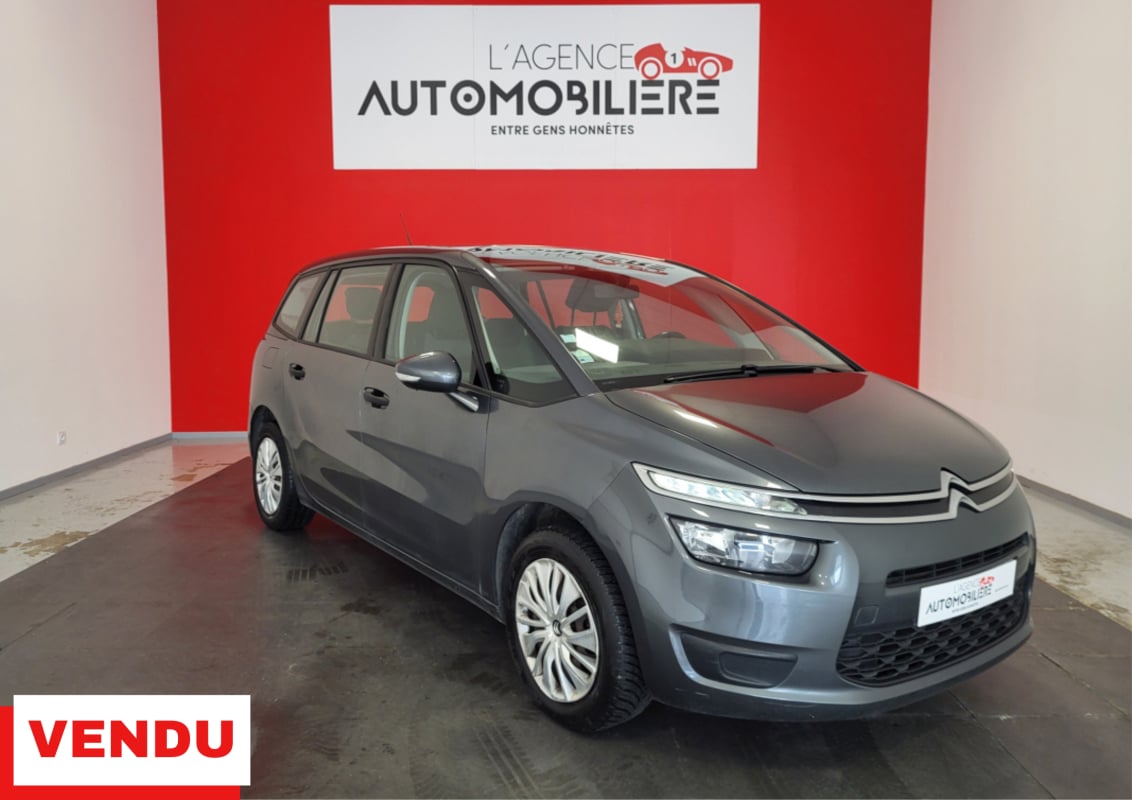 Citroen Grand C4 Picasso GRAND C4 PICASSO 1.6 BLUEHDI 100 S&S ATTRACTION 7 PLACES + ATTELAGE — 1