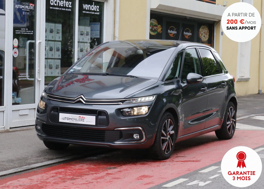 Citroen C4 Picasso II 1.6 BlueHDi 120 Feel EAT6 (Lane Assist, Attelage, Origine FR) — 1