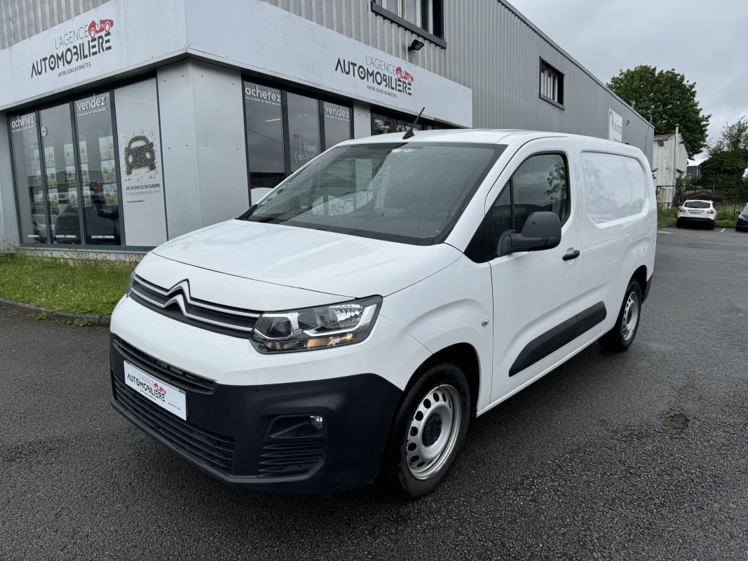 Citroen Berlingo VAN XL 950kg TVA RECUPERABLE 13790 TTC / 11491 HT BLUEHDI 100 S&S CLUB — 1